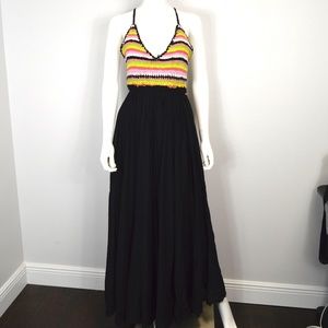 RAGA Knit Top Colorful Dress